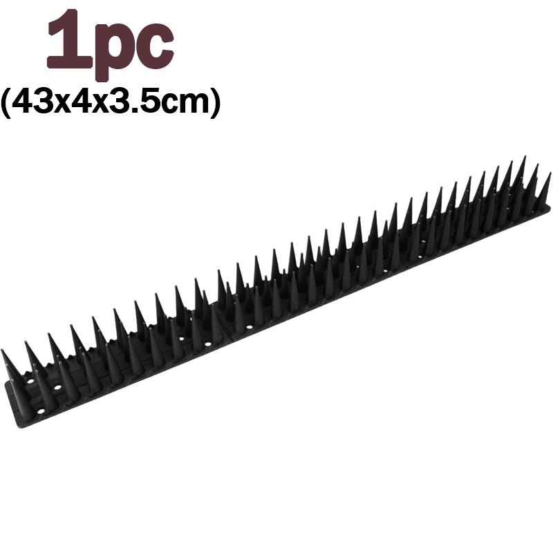 Plastic Bird Pigeon Spikes Outdoor Garden Roof Balcony Anti Climb Spikes Cat Repellent Spikes Pest Deterrent Fence Wall Traps