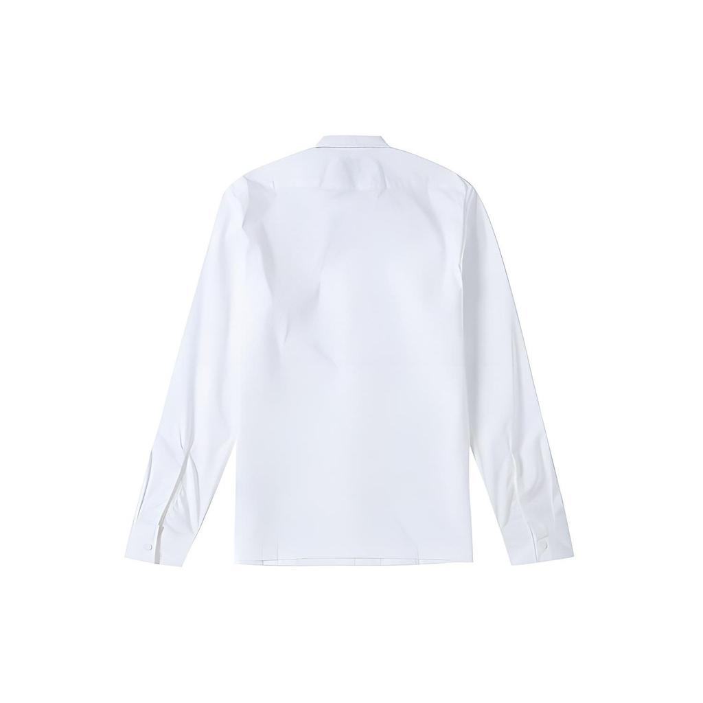 Timberland Af Ls Outlast Shirt - Regular Fit Comfortable Solid Long Sleeve Shirt Men Shirts White A5UMS-A94