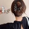 European and American Style Geometric Metal Bat Spider Hair Clip Unique and Personalized Hair Clip Jewelry Halloween Gift Female