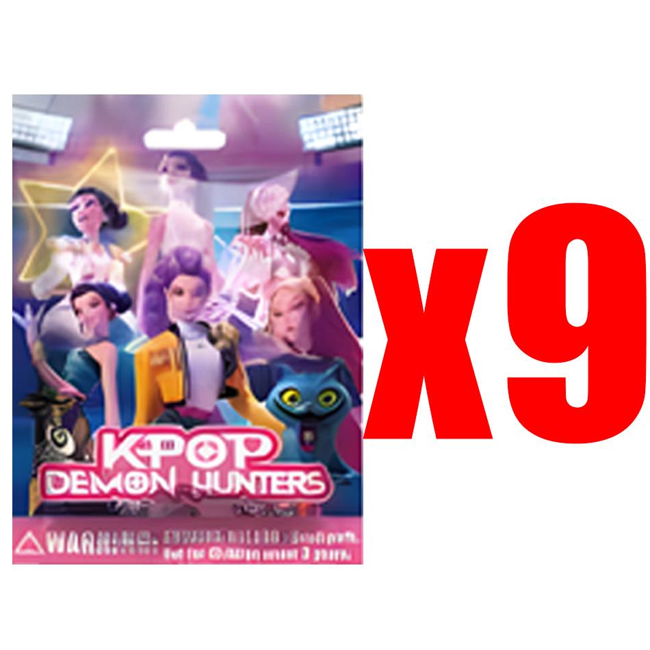 Dämonenjäger 1-12 Stück Blind Box Figur Spielzeug Derpys Tiger Rumi Mira Zoey Sussy Sammelfigur für Fans Geschenk