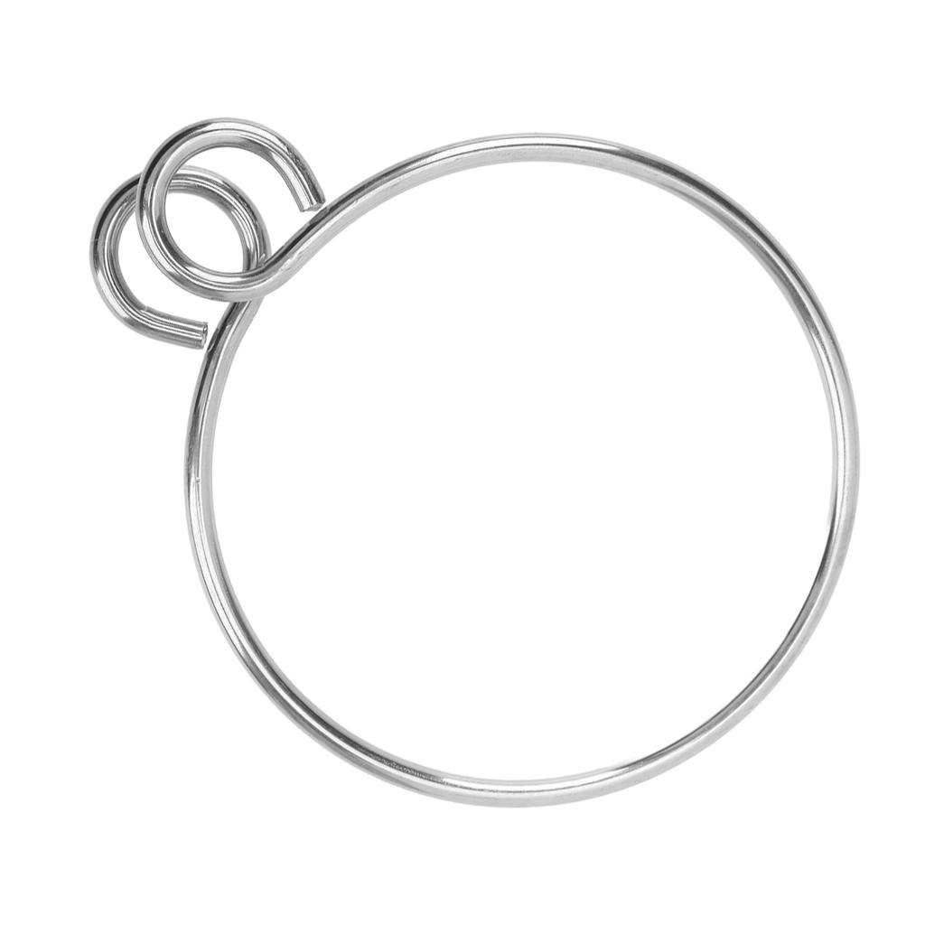 Marine Anchor Ring 304 Stainless Steel Polished Appearance Silve Corrosion Resistant Boats Accessories
