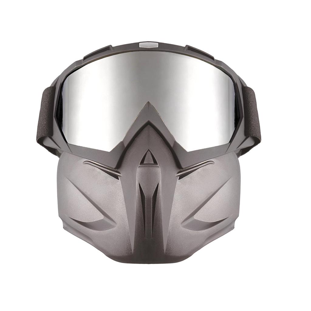 Retro Harley Windproof Motorcycle Goggles: Off-Road Riding One-Piece Mask Glasses