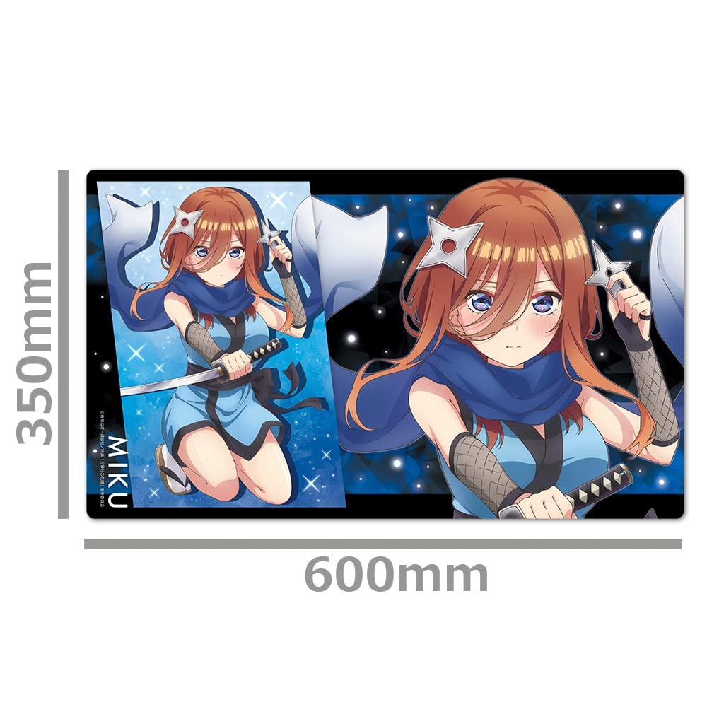 Quintessential Movie Character Rubber Mat N Nakano Kunoichi "The Quintuplets" [Miku ver.]