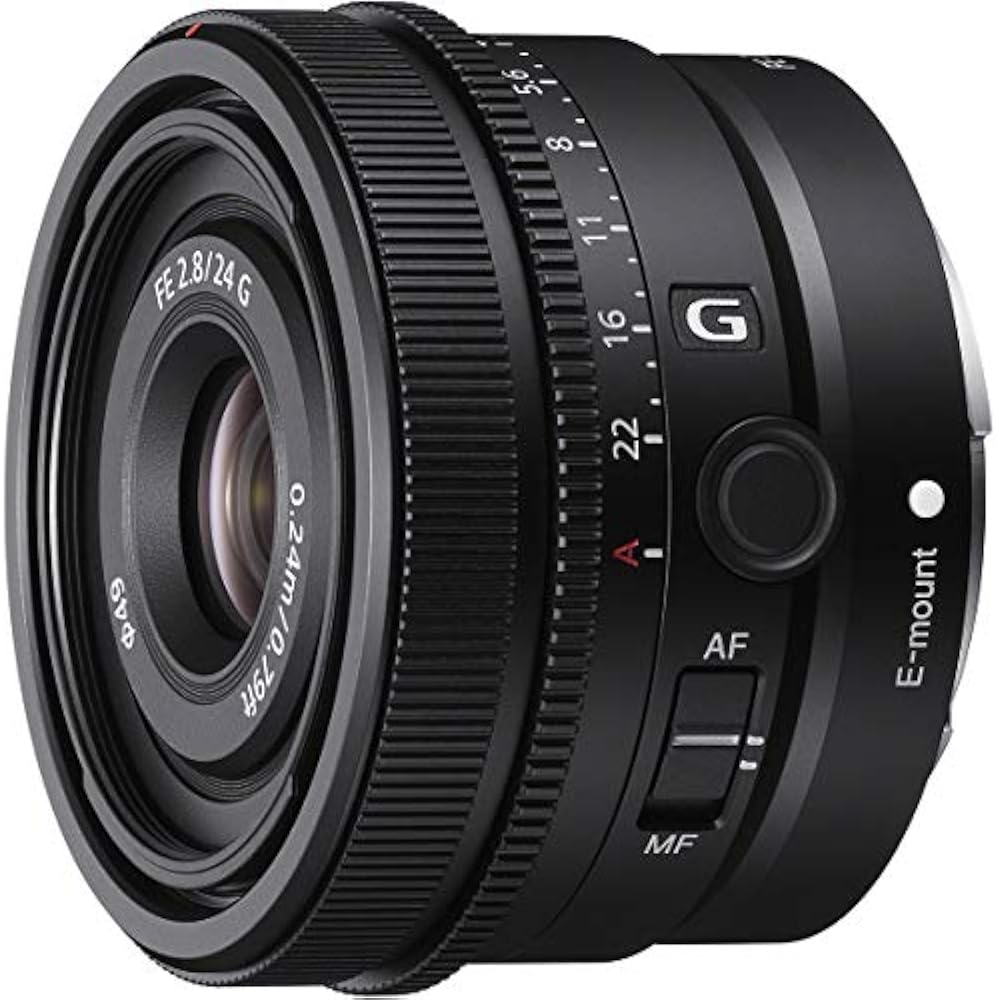 SONY (Sony) Wide Angle Single Focus Lens Full Size FE 24mm F2.8 G Lens Digital Single Lens Alpha ...