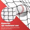 Rebounds Trainings-Baffle-Netz 7ftx7ft Schwerlast-Übungsnetz Baseball-Ersatznetz zum Werfen, Schlagen, Feldspiel