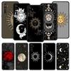 Funny Sun Moon Angel Eyes Phone Case For Realme 10 9 8 5G 7 6 GT2 Pro Plus 9i 8i C21 C11 C25 C35 GT Neo 2 3 3T Soft Black Cover