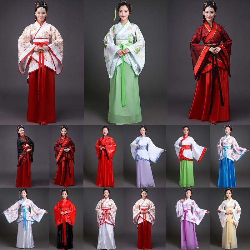 Traditional Chinese Ancient Costume Woman Tang Dynasty Dress Fairy Cosplay Hanfu
