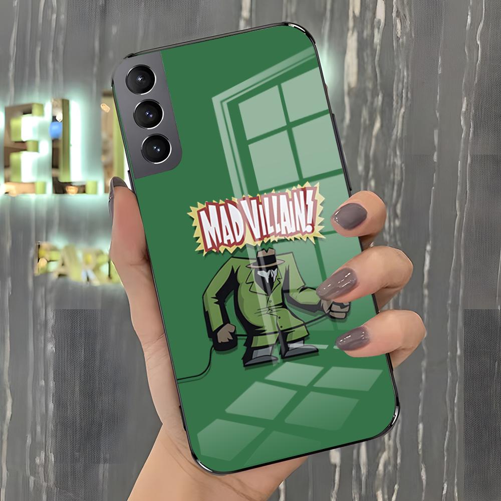 MF DOOM Rapper Phone Case For Samsung S26 S25 Plus S20 S20 Plus S22 Ultra S23 FE S21 Plus S21 Ultra Glass Cover