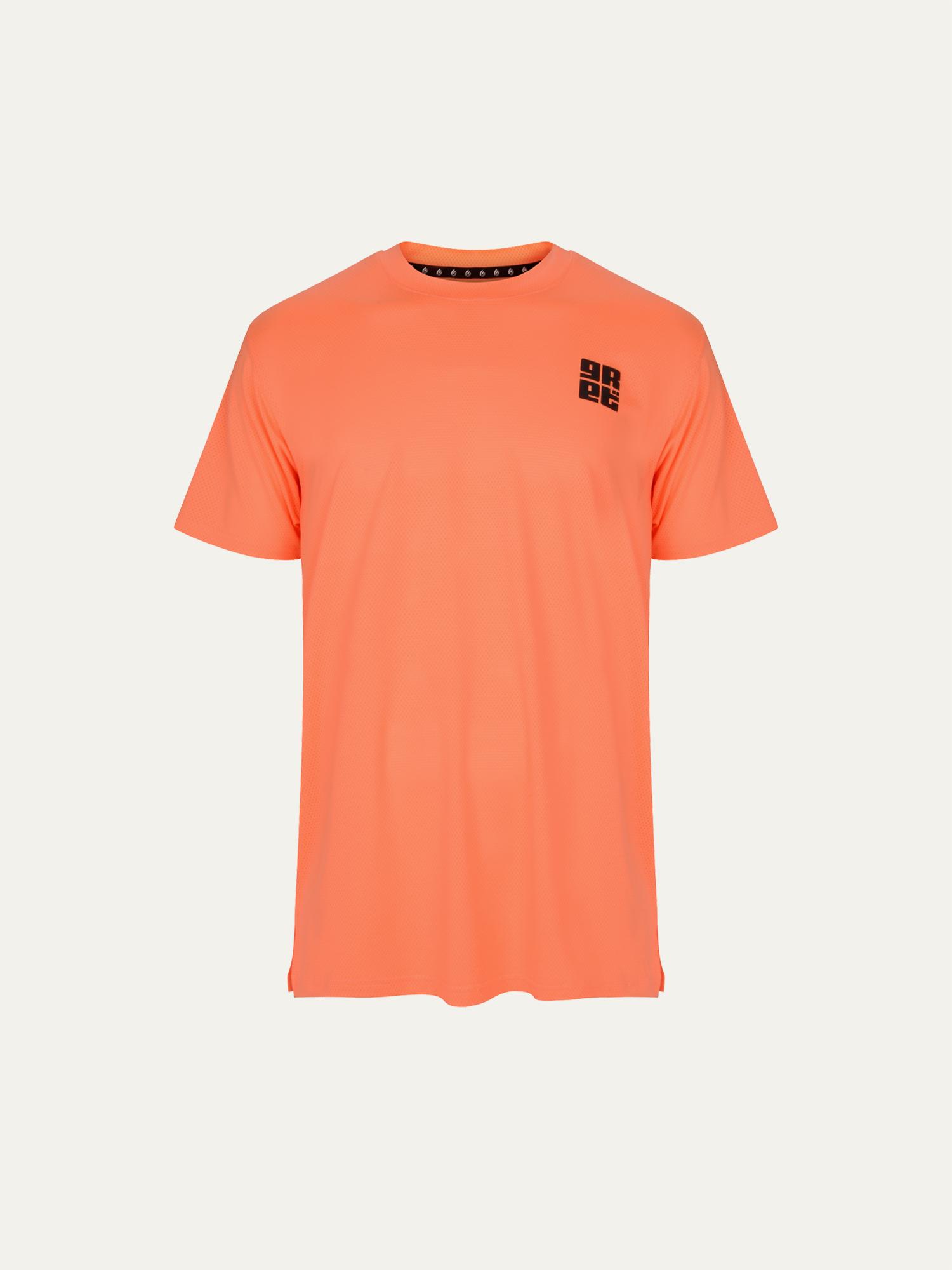 Grounds Sweat Scotch Initial Logo Sports T-Shirt Neon Green/2Xl