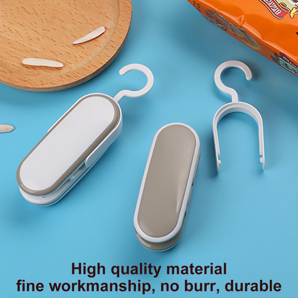 Food Heat Sealing Machine Plastic Portable Packing Snack Bag Sealer Tool