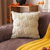 Halloween Pumpkin Embroidered Plush Pillowcase Cojines Simple Throw Headboard Pillow Cushion Covers Halloween Party Supplies