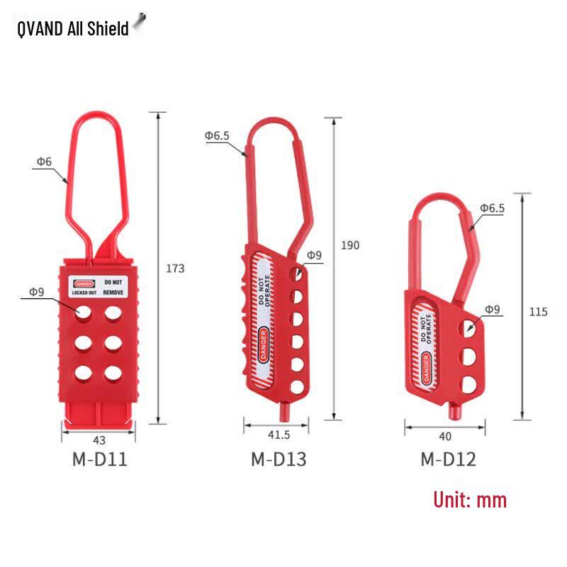 Quan Dun Insulated Multi-Person Hasp Lock