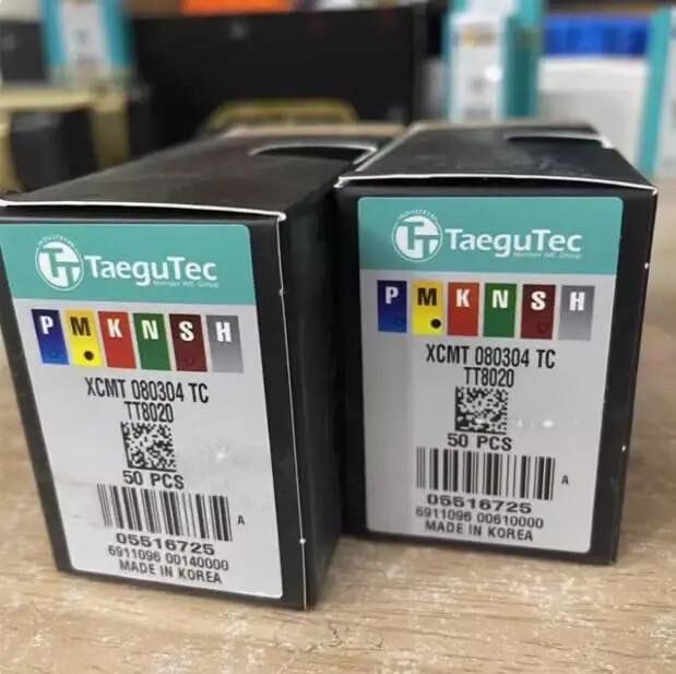 TaeguTec / CCMT09T308MT TT8020 /Original genuine CNC alloy blade 10 PCS