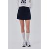 GOXO ClAssic Fit A Line Culotte Skirt nAvy