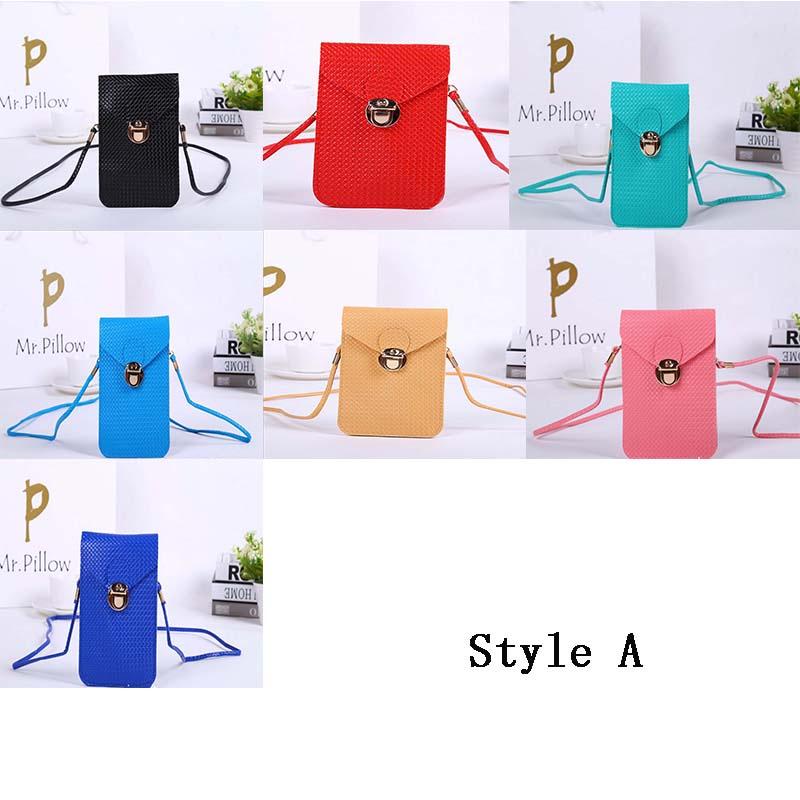 Elegante Damen Handy Geldbörse mit Tasche und zeitlosem Schultertaschen-Design