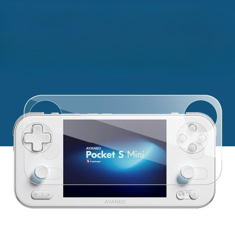 For AYANEO Pocket S Mini Clear HD Tempered Glass Screen Protector for AYANEO PocketS SMini Full Coverage Protective Film