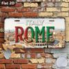 D Plat pc D Plat Printen Vintage Bord Decoratief Bord En Ornament Rome Colosseum Italië Souvenir Halloween
