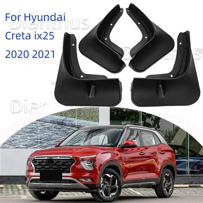 For Hyundai Creta Ix25   Car Mudguard Anti-splash Anti-Fouling Front Rear Fender