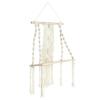 Medium Boho Macrame Shelf Beige