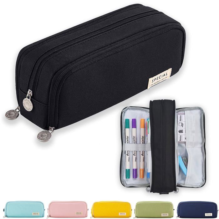 Trousse de rangement - x sim fitnessx - bd-01 - 3 compartiments - multifonctionnelle - cadeau idéal