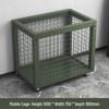 Heavy-Duty Mobile Storage Cage