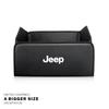 Car Trunk Organizer Box Foldable Leather Auto Storage Bag Large Capacity For Jeep Grand Cherokee Wrangler Gladiator Valve Stem AKV1