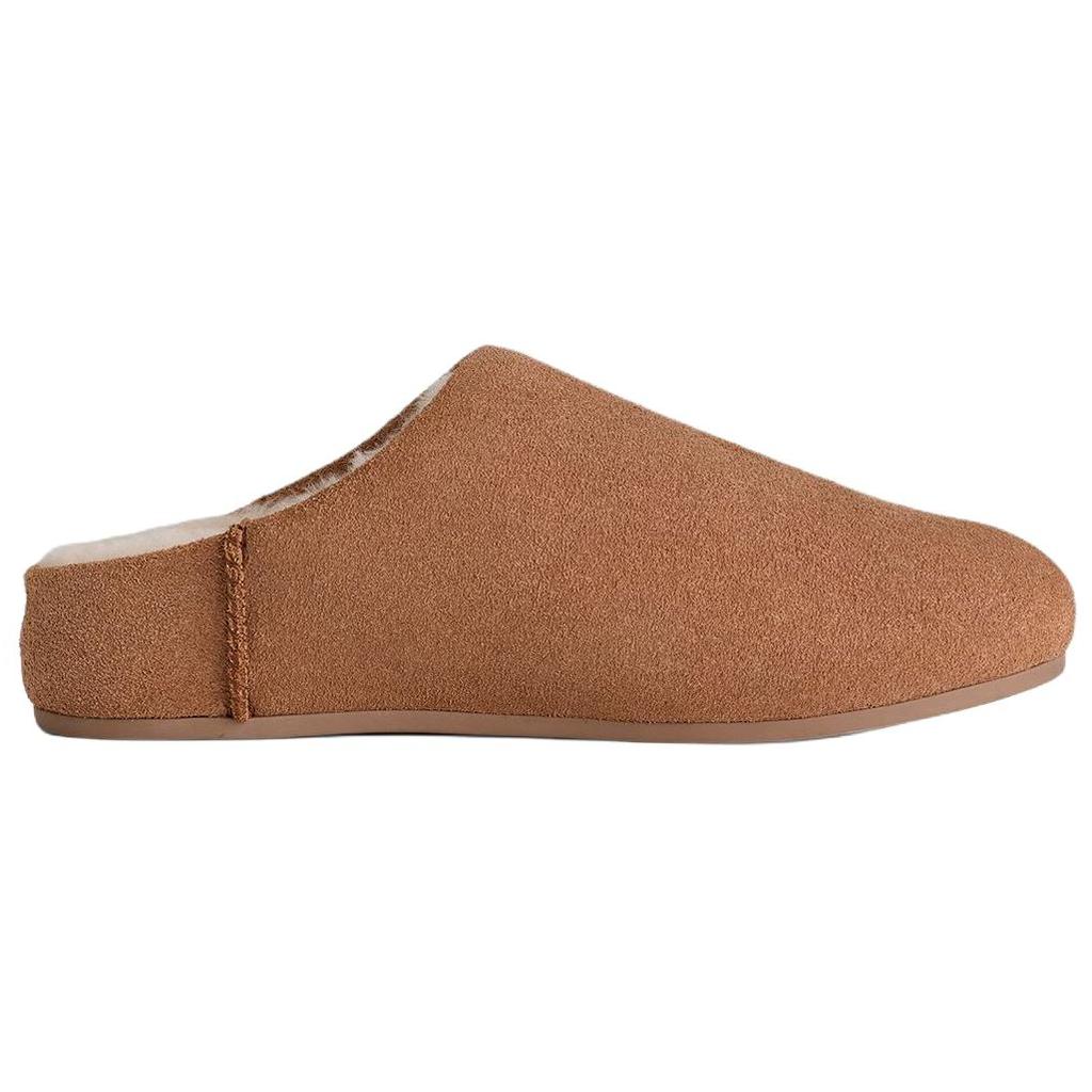 UGG Elea Fashion Slip-On Rubber Sole Anti-Wear Closed-Toe Slippers Women slippers Chestnut 1171390-CHE