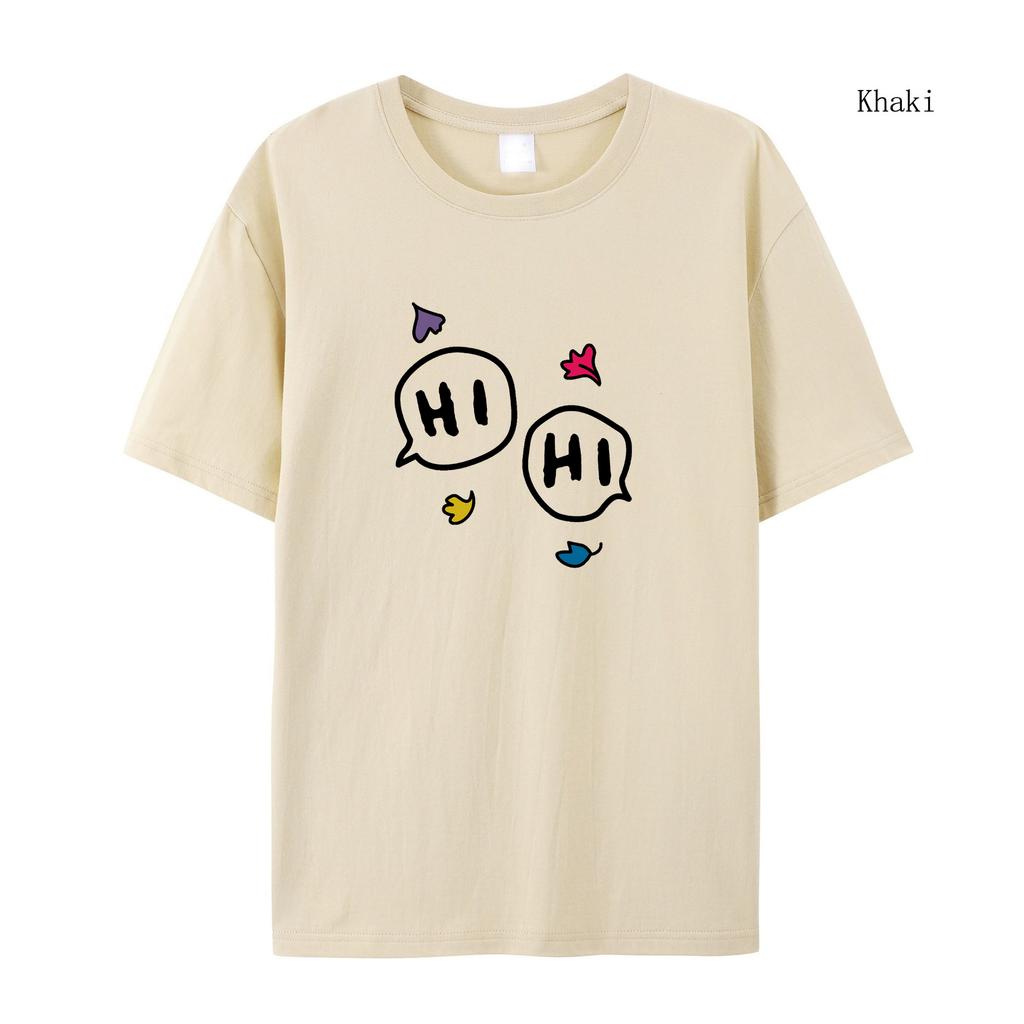 Damen T-Shirt Heartstopper Sommer Kurzarm T-Shirt Damen Kurzarm T-Shirt Nick und Charlie Herren Kurzarm T-Shirt