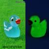 Miniature Colorful Luminous Duck Resin Ornaments for Micro Landscape and Moss Decor