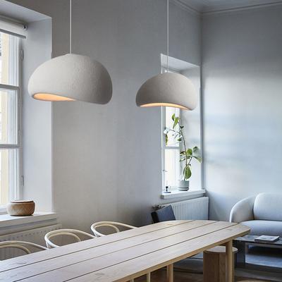 Cremetönige Hängeleuchte für Ausstellungsräume Restaurants Villen Wohnzimmer Essbereiche