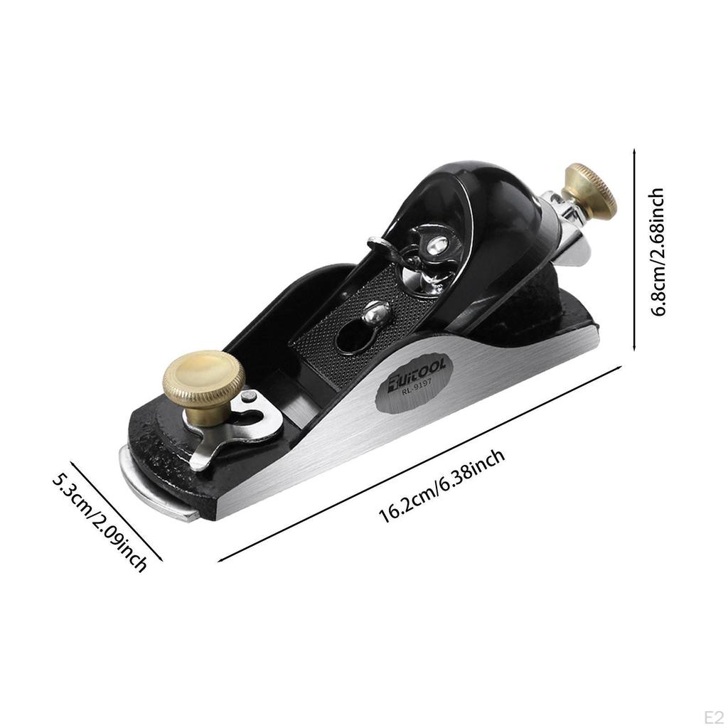Mini Wood Planer Gadgets Woodworking Flat Bottom Trimming Adjustable Block Plane Hand