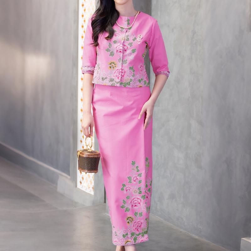 ZANZEA Women Half Sleeve Blouse and Midi Skirts Floral Print Two Piece Suit Sets