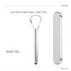 U-Shaped Stainless Steel Tongue Scraper and Coating Cleaner