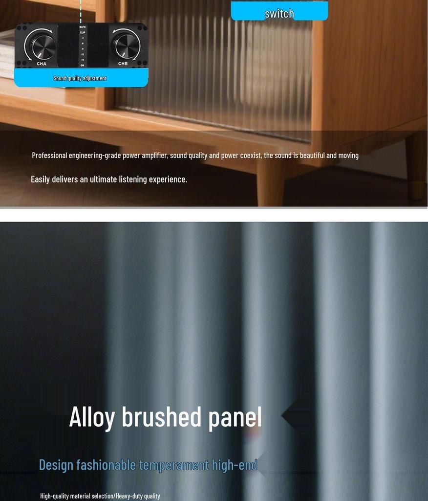 Professional Dual-Channel/Quad-Channel High-Power Digital Amplifier for Bar, Stage, Wedding, or KTV Performances