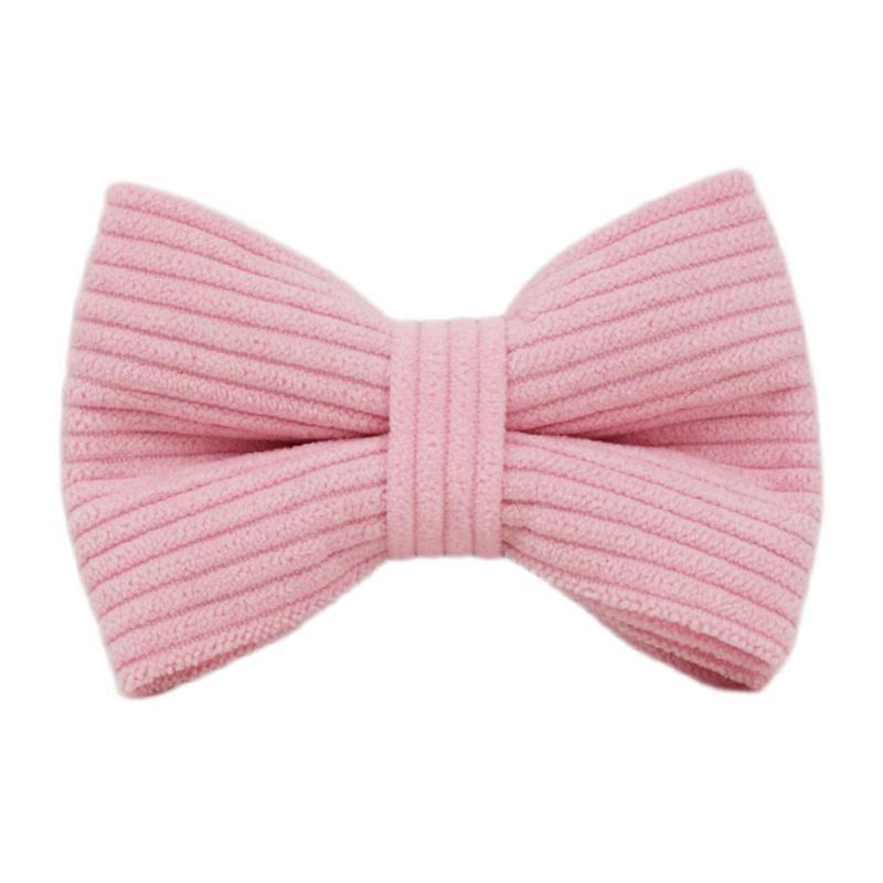 

Вельветовый розовый набор ошейника и поводка для собаки для прогулок на улице Extra Small