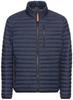 Winter Jacket Camel Active Quilted Jacket with Zip and Pockets Navy
