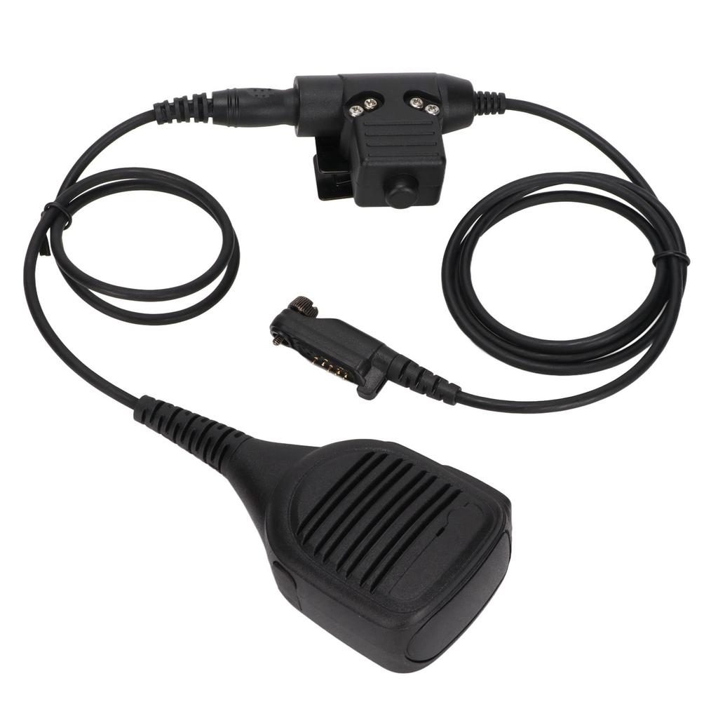 7.1mm Shoulder Microphone Two Way Radio Speaker Mic with U94 PTT for Hytera PD600 PD602 PD605 PD662