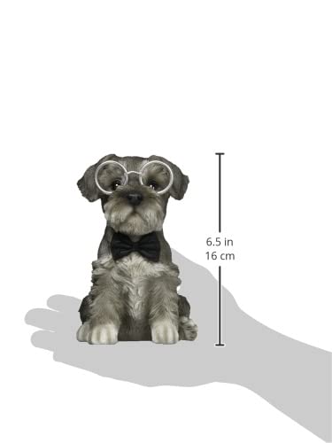 Toyosekiso Dog Ornament/Schnauzer, 11 x 14.5 x 16 cm, 14260