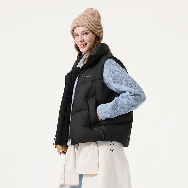 Tanboer Women's Stand-Collar Down Vest