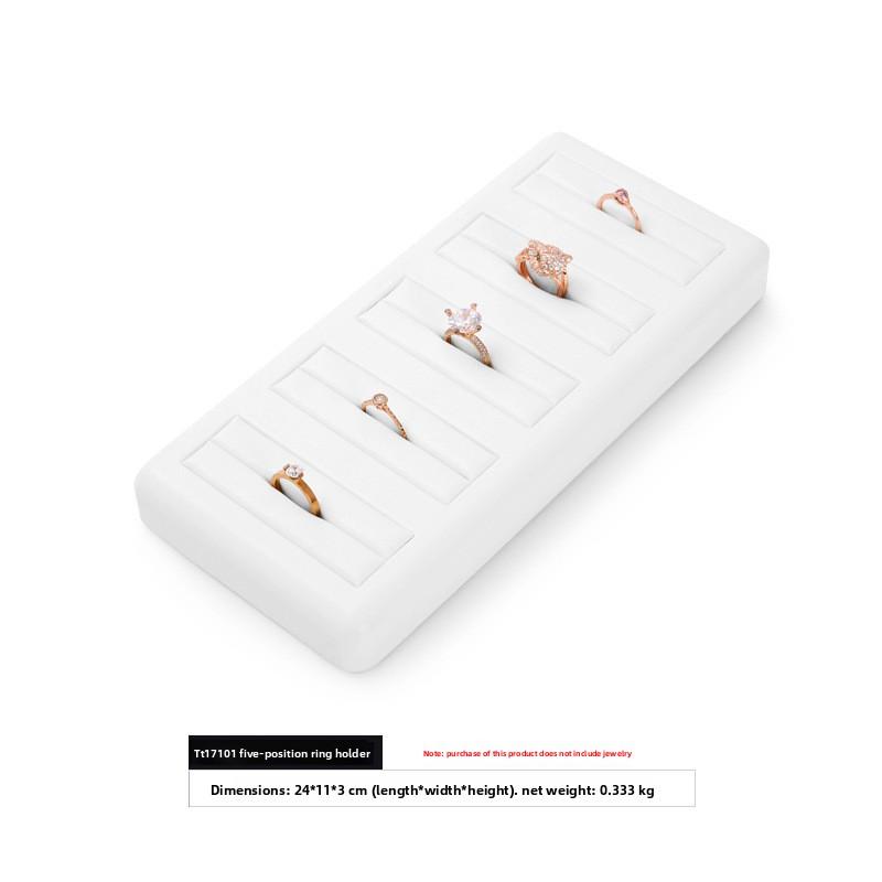 Luxury Jewelry Display Stand for Rings Necklaces Bracelets Counter Showcase Organizer