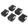 5pcs Lithium Battery Holder Battery Mount Storage Rack for Hitachi 18V Flat Push Lithium Battery