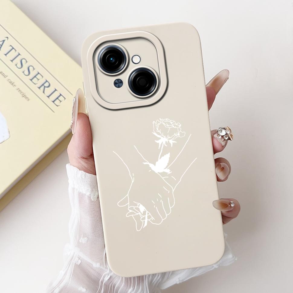 For Tecno Spark Go 1 Case Stylish Sunflower Butterfly Soft Silicone Phone Case For Tecno SparkGo 1 GO1 6.67" Cover Bumper