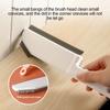 Cleaning Brush 3-in-1 Handheld Handle Side Handheld Handle Scraper Silicone Window Dirt Removing Tool for Bathroom Kitchen