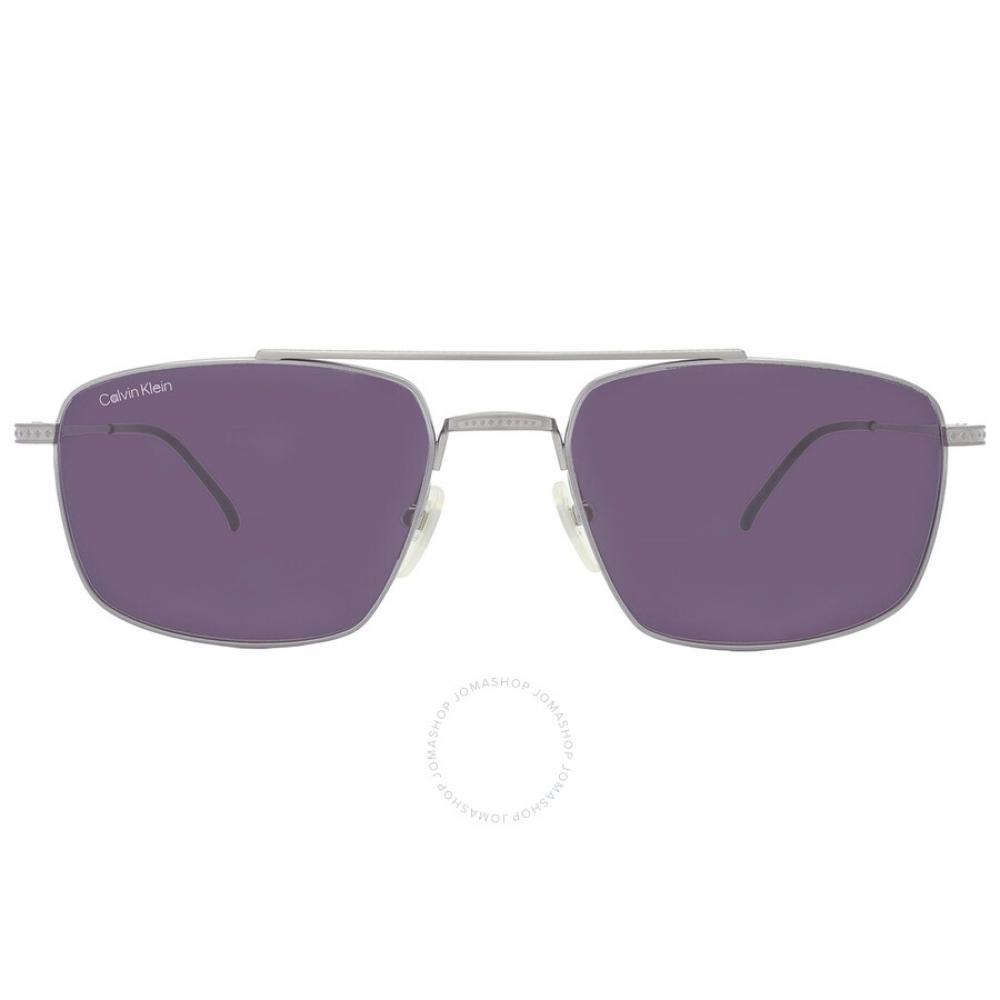 

Calvin Klein Purple Navigator Unisex Sunglasses CK22111TS 045 56
