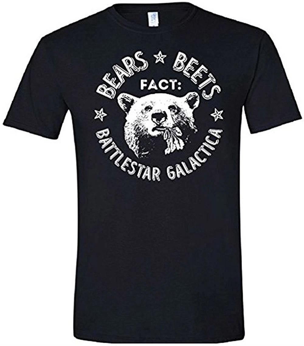 The Office Shirt Bears Beets Battlestar Galactica Gear T-Shirt Women Men Apparel 3XL