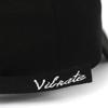 VIBRATE Black Line - Triangle Visor Ball Cap (Black)