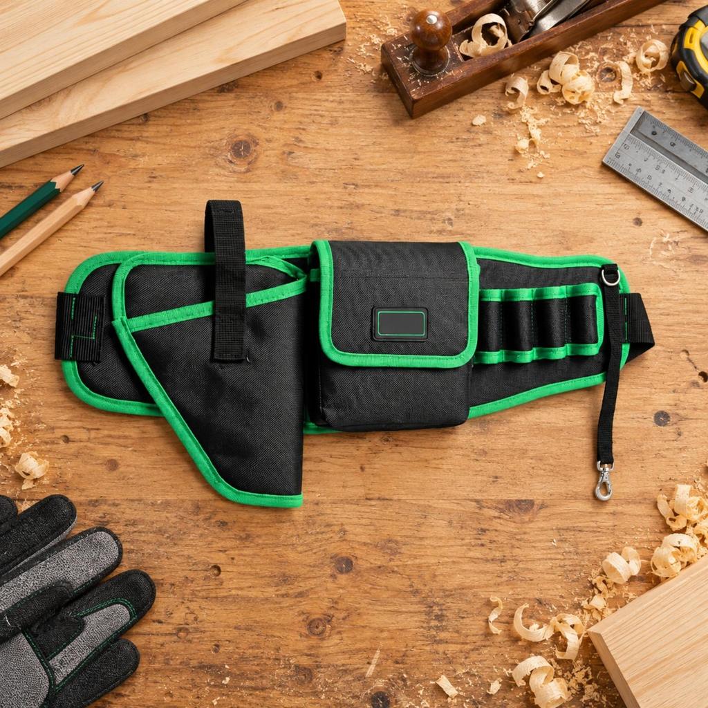 Oxford Cloth Tool Waist Pouch Waterproof Water-Resistant for