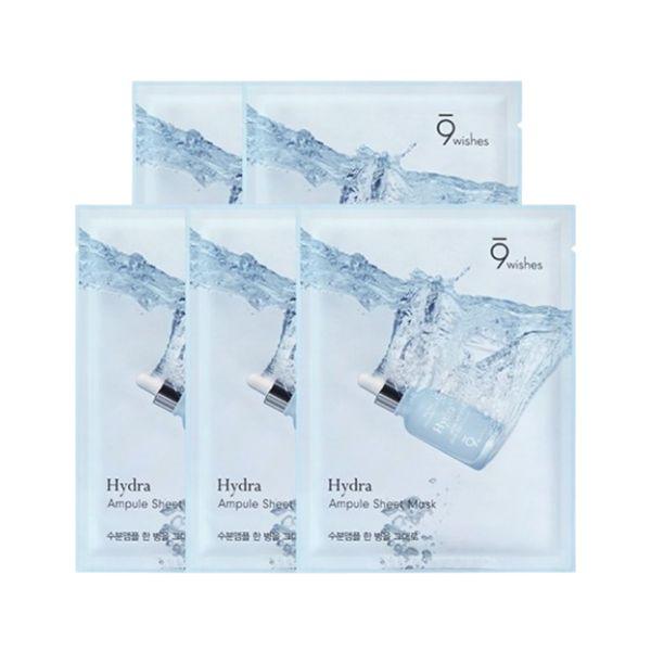 Nine Wishes Hydra Ampule Sheet Mask 25ml x 5pcs