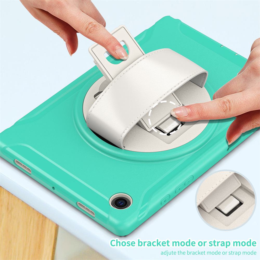 Etui ochronne na tablet Tab A8 10,5 cala z powłoką antyupadkową, obrotowym stojakiem i miękkim wykończeniem typu skóra dla X200/X205