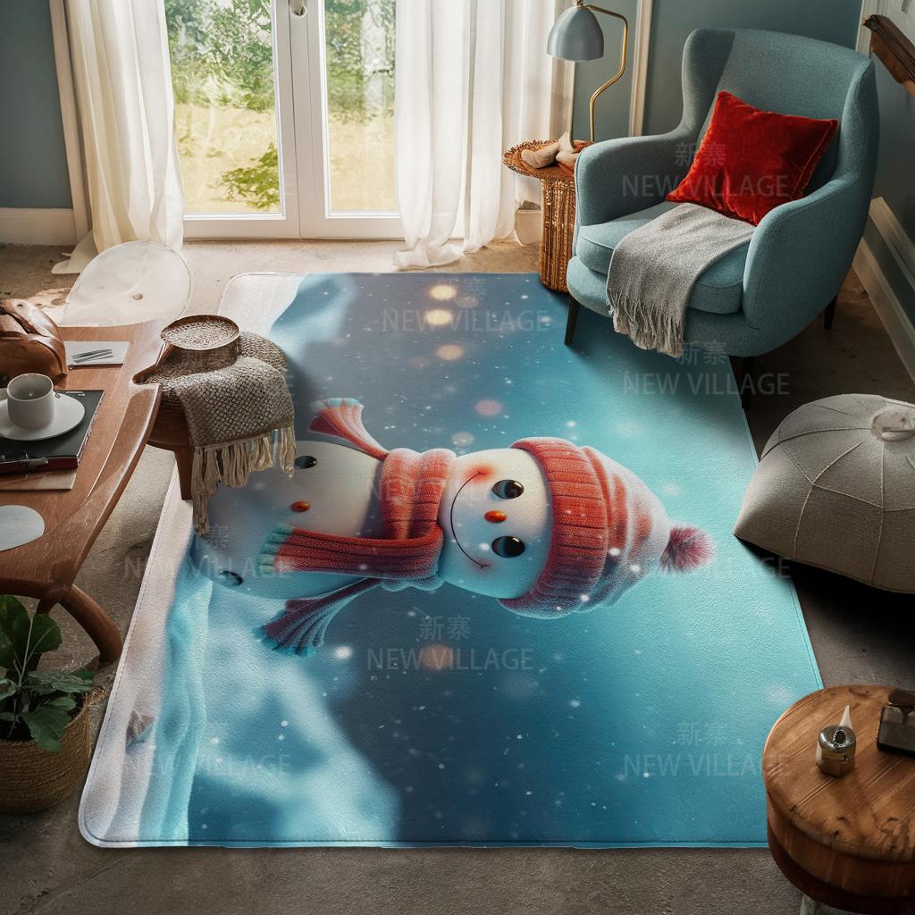 

Ковер у входа в дом Домашний коврик у двери Гостиная Ванная Комната Ноги ванная комната Нескользящие коврики с водопоглощением для ванной Счастливого Рождества зима 400mmx600mm